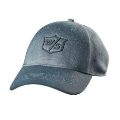 Wilson Staff One Touch Golf Hats -CLUBS Sales Store WGH594LGY WS One Touch Ash LightGrey Front