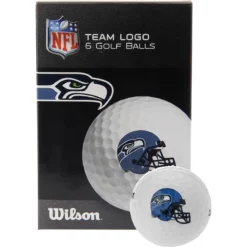 Wilson NFL Team Branded Golf Balls -CLUBS Sales Store WGWP166L SEA1