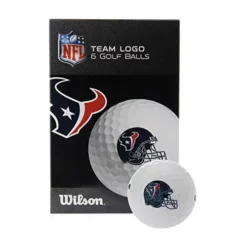 Wilson NFL Team Branded Golf Balls -CLUBS Sales Store WGWP166L TEX 1