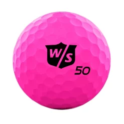 Wilson Staff 50 Elite Golf Balls 33 Wilson Staff 50 Elite Golf Balls -CLUBS Sales Store WGWP17930 2019 50 Elite Pink BallStamp