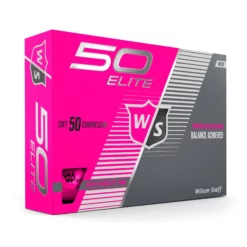 Wilson Staff 50 Elite Golf Balls 32 Wilson Staff 50 Elite Golf Balls -CLUBS Sales Store WGWP17930 2019 50 Elite Pink Right Hero