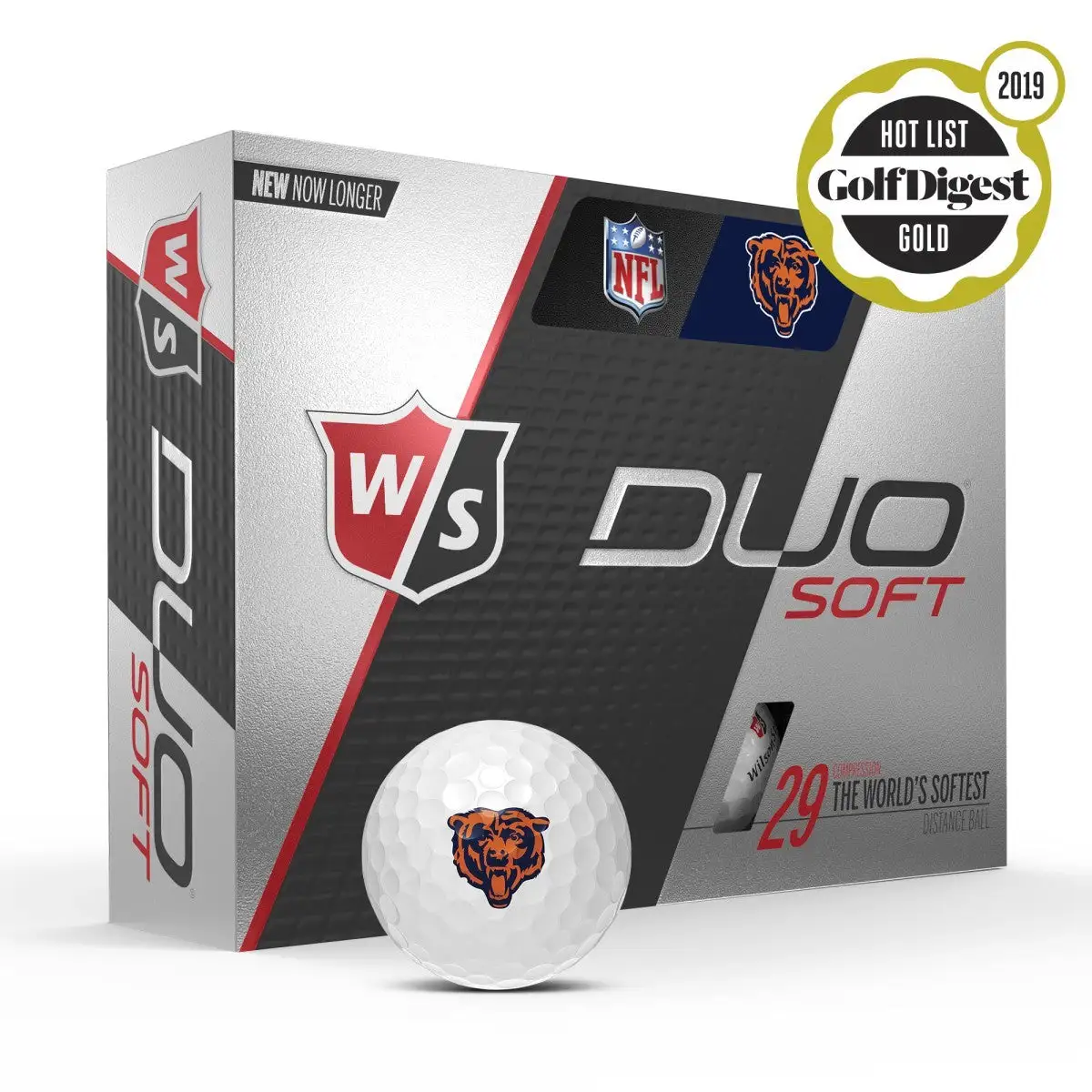 Wilson Staff Duo Soft NFL Team Licensed Golf Balls - Image 7
