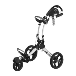 Proactive Clicgear Golf 3-Wheel Rovic Swivel Push Cart Model RV1s -CLUBS Sales Store White