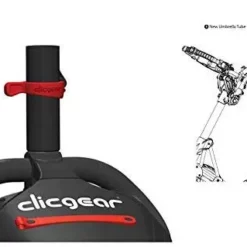 Proactive Clicgear Golf 3-Wheel Push Cart Model 4.0 -CLUBS Sales Store White 3