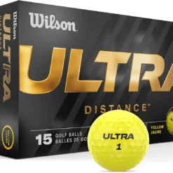 Wilson Ultra Golf Balls - 15 Pack -CLUBS Sales Store WilsonUltra 2023 Distance Yellow 0