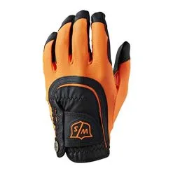 CaddiesShack Wilson Staff Fit All Gloves Men's -CLUBS Sales Store Wilson Staff Fit All Orange Black 0