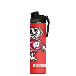 Hornung's Orca NCAA Mascot 22 Ounce Hydra Hot Cold Bottle -CLUBS Sales Store Wisconsin H22MSWIS Hydra22 Mascot Red Solo 800x d3696b08 cae2 46a5 9b34 95a3c9433550