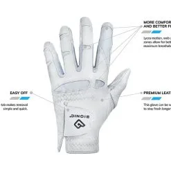 Bionic Golf Women's StableGrip 2.0 Glove - Periwinkle -CLUBS Sales Store WomensStableGrip2.0Periwinkle3