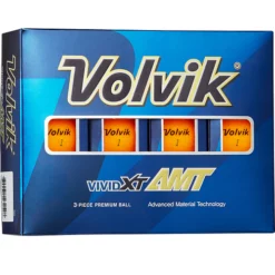 Volvik 2020 Vivid XT AMT Matte Finished Golf Balls -CLUBS Sales Store XT AMT Orange