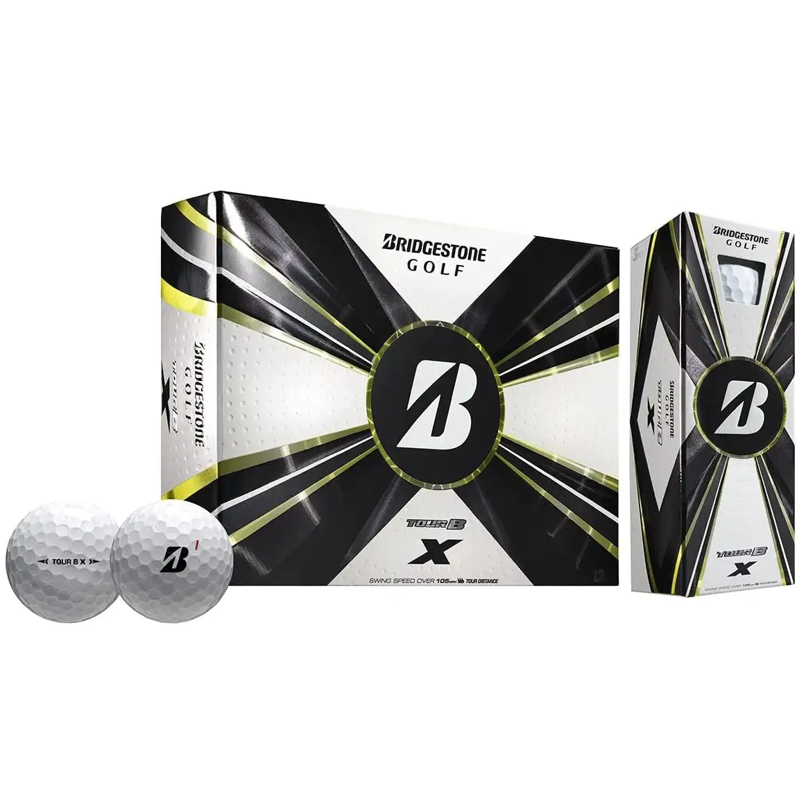 Bridgestone Tour B X Golf Balls 1 Bridgestone Tour B X Golf Balls