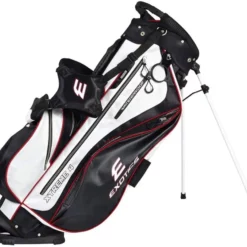 Tour Edge Exotics Xtreme 4 Stand Bags -CLUBS Sales Store Xtreme 4 Carry Bag Black White