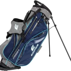 Tour Edge Exotics Xtreme 4 Stand Bags -CLUBS Sales Store Xtreme 4 Carry Bag Navy Scratch Plaid Teal