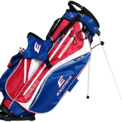 Tour Edge Exotics Xtreme 4 Stand Bags -CLUBS Sales Store Xtreme 4 Carry Bag Red White Blue