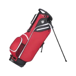 Wilson Staff "W" Carry Golf Bag -CLUBS Sales Store b3585ff873d67393a75d70c2906c6b2190d82849 WGB3309RD W CARRY RED v2