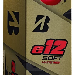 Bridgestone Golf E12 Soft Golf Balls -CLUBS Sales Store e12 Soft Matt Red Sleeve cadd919e 1c5f 4085 80f6 b373c9fb2f82