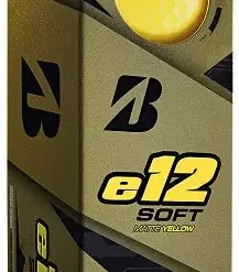 Bridgestone Golf E12 Soft Golf Balls -CLUBS Sales Store e12 Soft Matt Yellow Sleeve