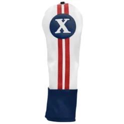 Hireko Sahara Retro Vintage #X Fairway Wood Headcovers -CLUBS Sales Store fw x hc red white blue