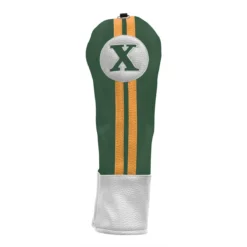 Hireko Sahara Retro Vintage #X Fairway Wood Headcovers -CLUBS Sales Store green yellow hc fw x