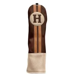 Hireko Sahara Retro Vintage Hybrid Headcovers -CLUBS Sales Store hy hc chocolate mocha