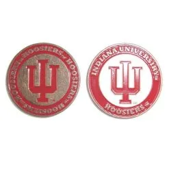 J&M NCAA Double Sided Collegiate Golf Ball Marker Coins -CLUBS Sales Store indiana