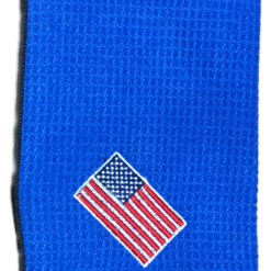 Joseph Elliott USA Embroidered Flag 18" X 18" Micro Fiber Towels -CLUBS Sales Store je10