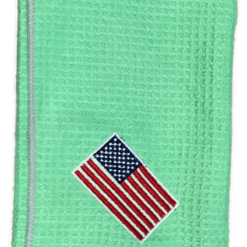 Joseph Elliott USA Embroidered Flag 18" X 18" Micro Fiber Towels -CLUBS Sales Store je7