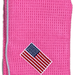 Joseph Elliott USA Embroidered Flag 18" X 18" Micro Fiber Towels -CLUBS Sales Store je8