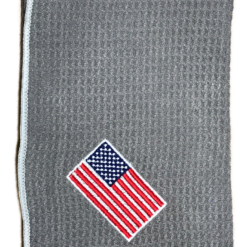 Joseph Elliott USA Embroidered Flag 18" X 18" Micro Fiber Towels -CLUBS Sales Store je9