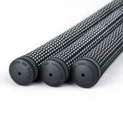 Hireko Karma 360 Revolution Golf Grips -CLUBS Sales Store new karma 360 black white feature3 1