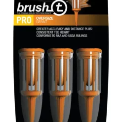 J And M Brush-t Golf Original Brush Tees -CLUBS Sales Store orange