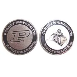 J&M NCAA Double Sided Collegiate Golf Ball Marker Coins -CLUBS Sales Store purdue