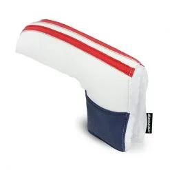 Hireko Sahara Retro Vintage Blade Putter Headcovers -CLUBS Sales Store retro putter hc red white blue